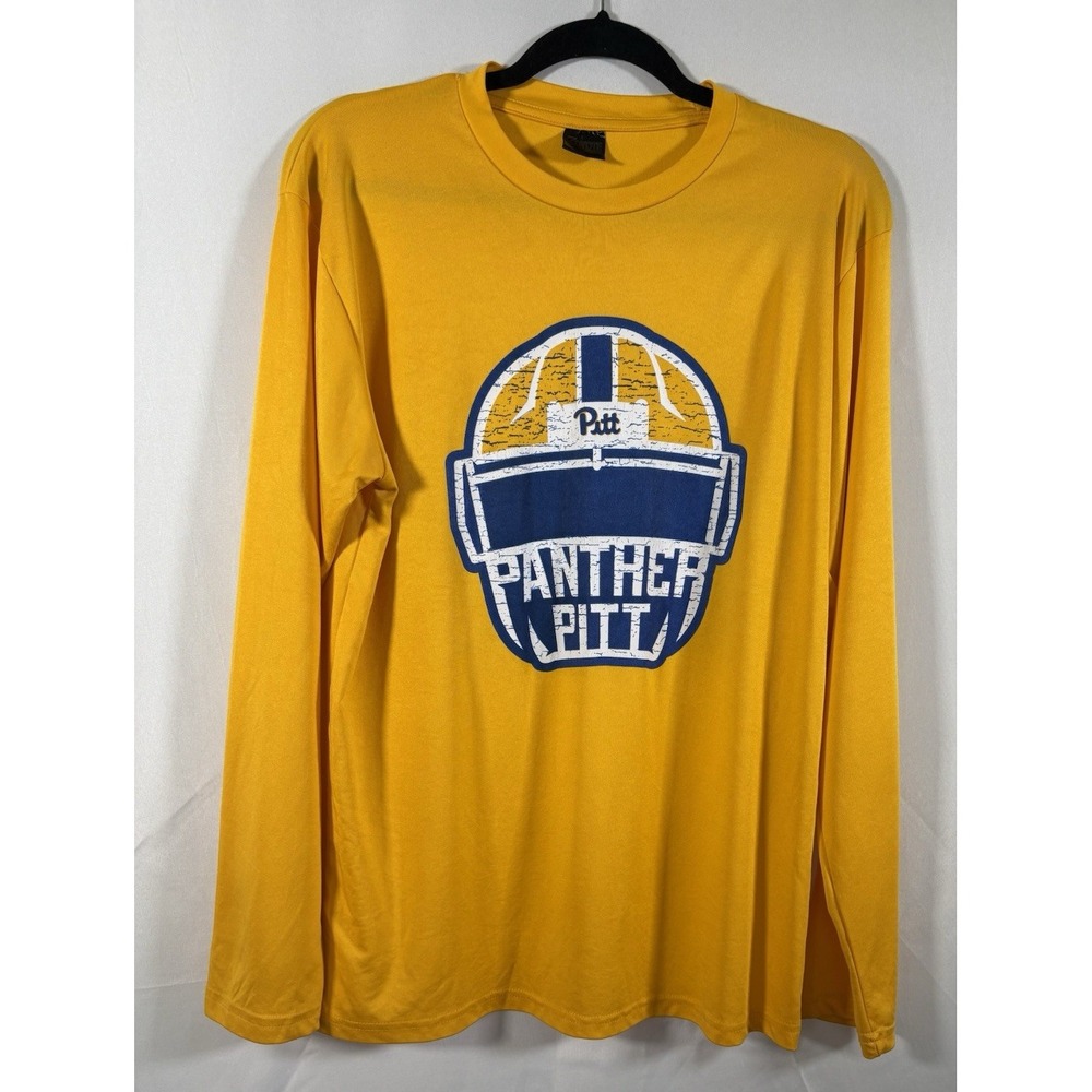 Gold Coyote productions t-shirt size L pitt panthers long sleeves ncaa
